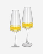 طقم كأس شمبانيا فيسمان، قطعتين، سعة 230 مل