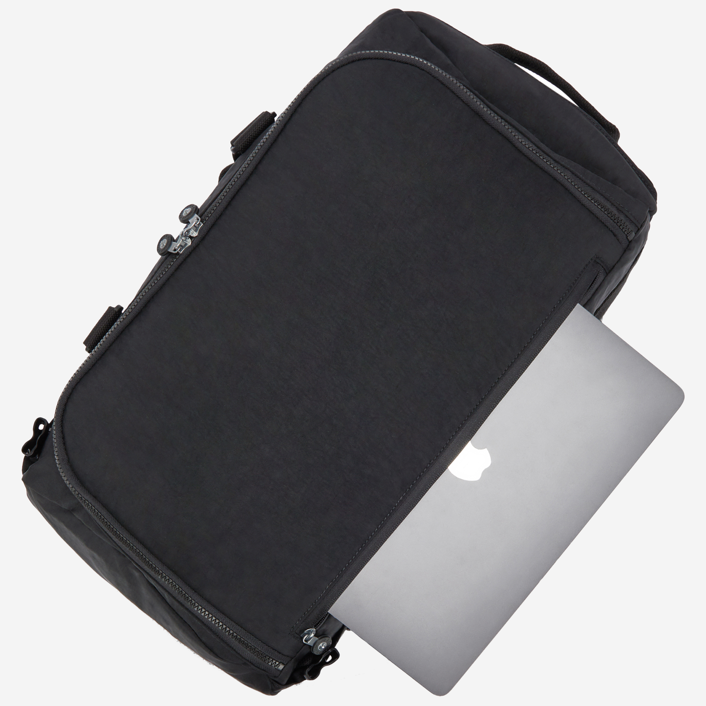 KIPLING Jonis S Black Noir Small weekender (convertable to backpack) I7712-P39