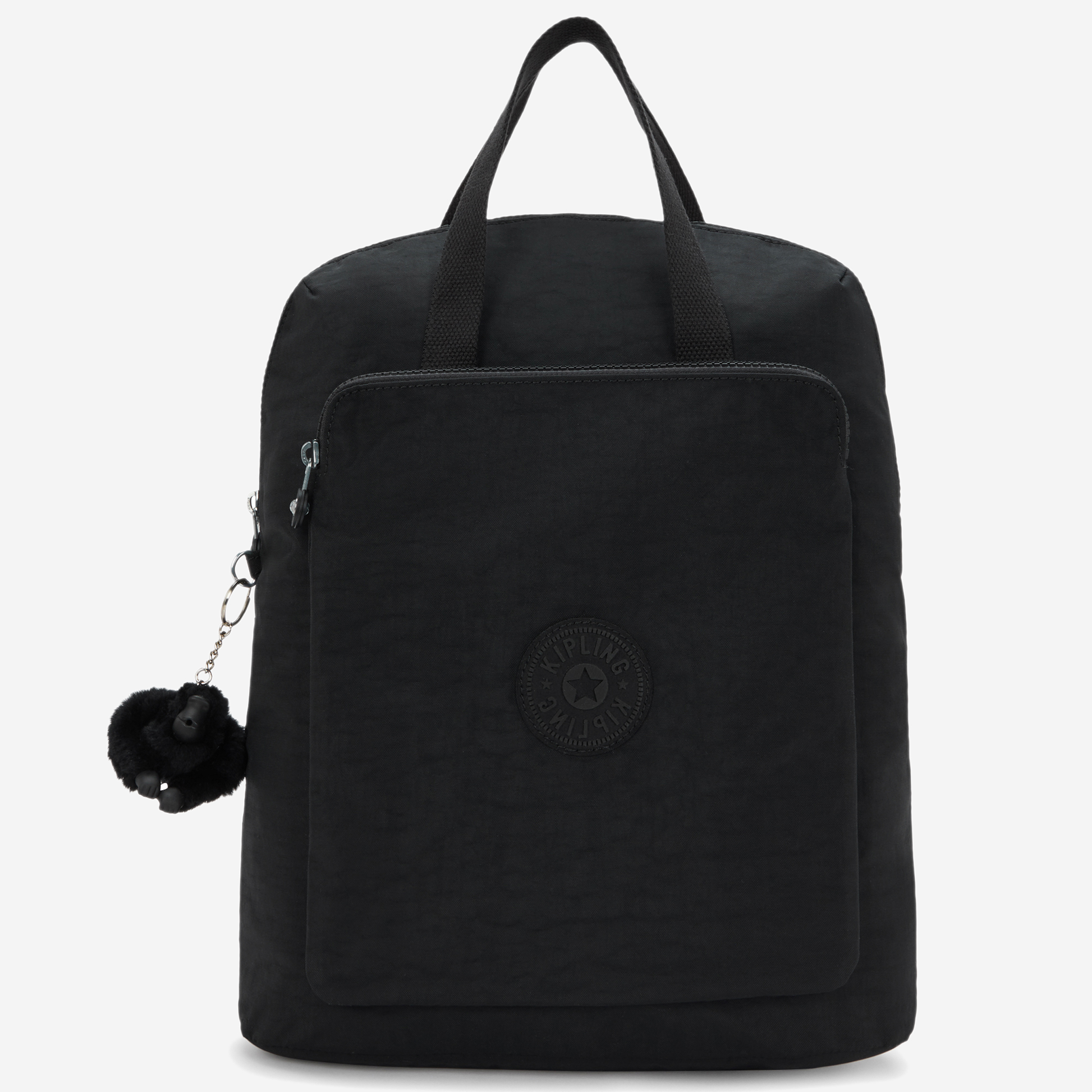 KIPLING Kazuki Black Noir Medium backpack (with laptop compartment) I3171-P39