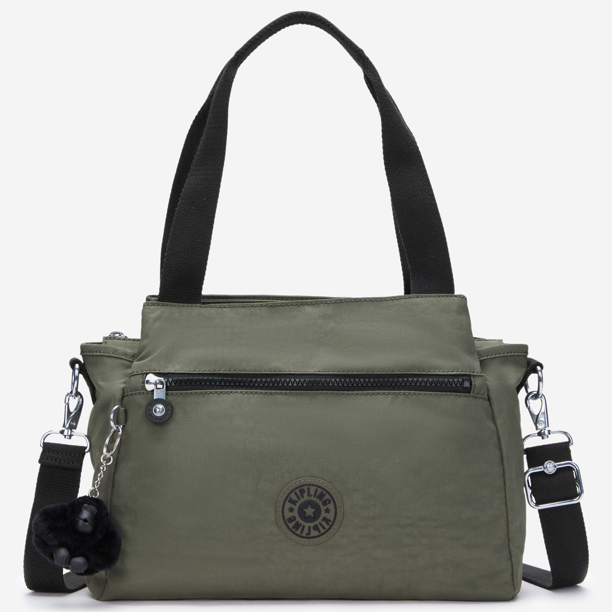 KIPLING Elysia Green Moss Medium shoulderbag (with removable shoulderstrap) 43791-88D