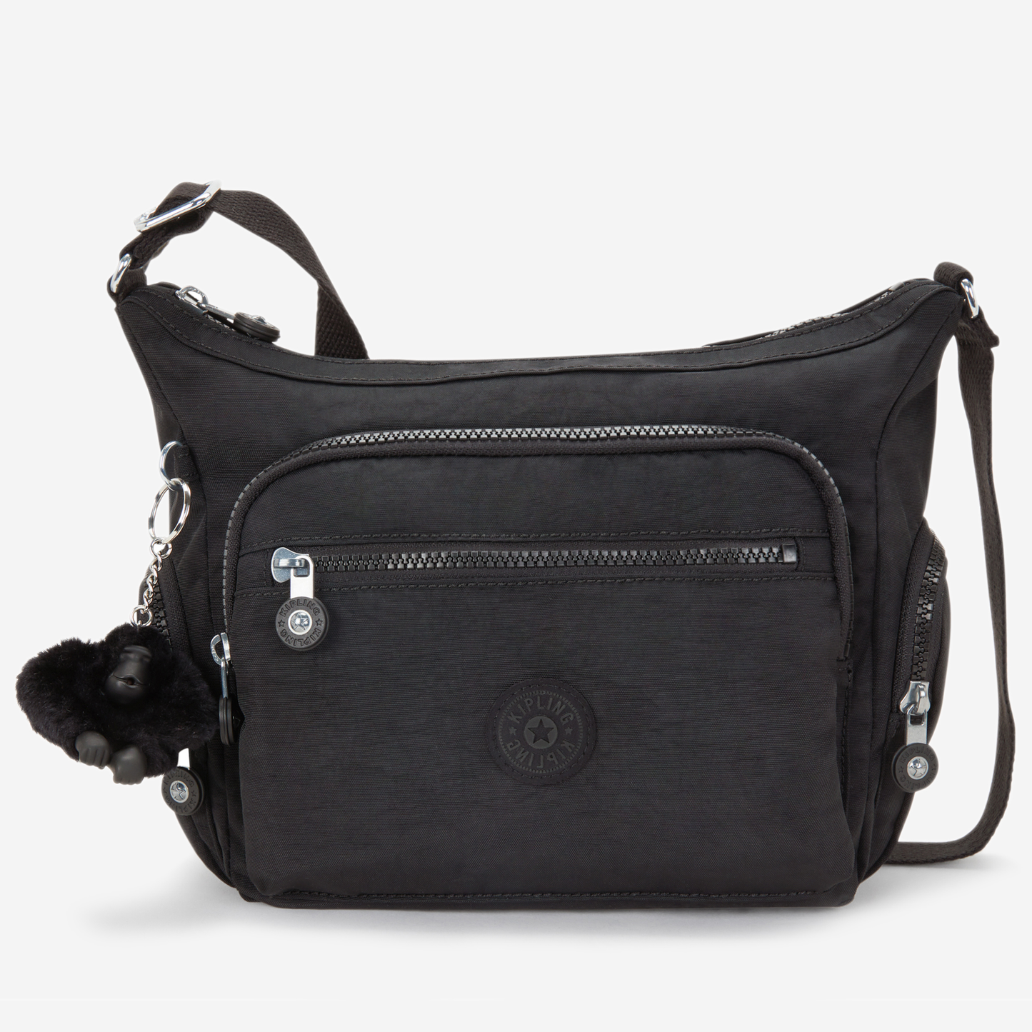KIPLING Gabbie S Black Noir Medium crossbody I2531-P39