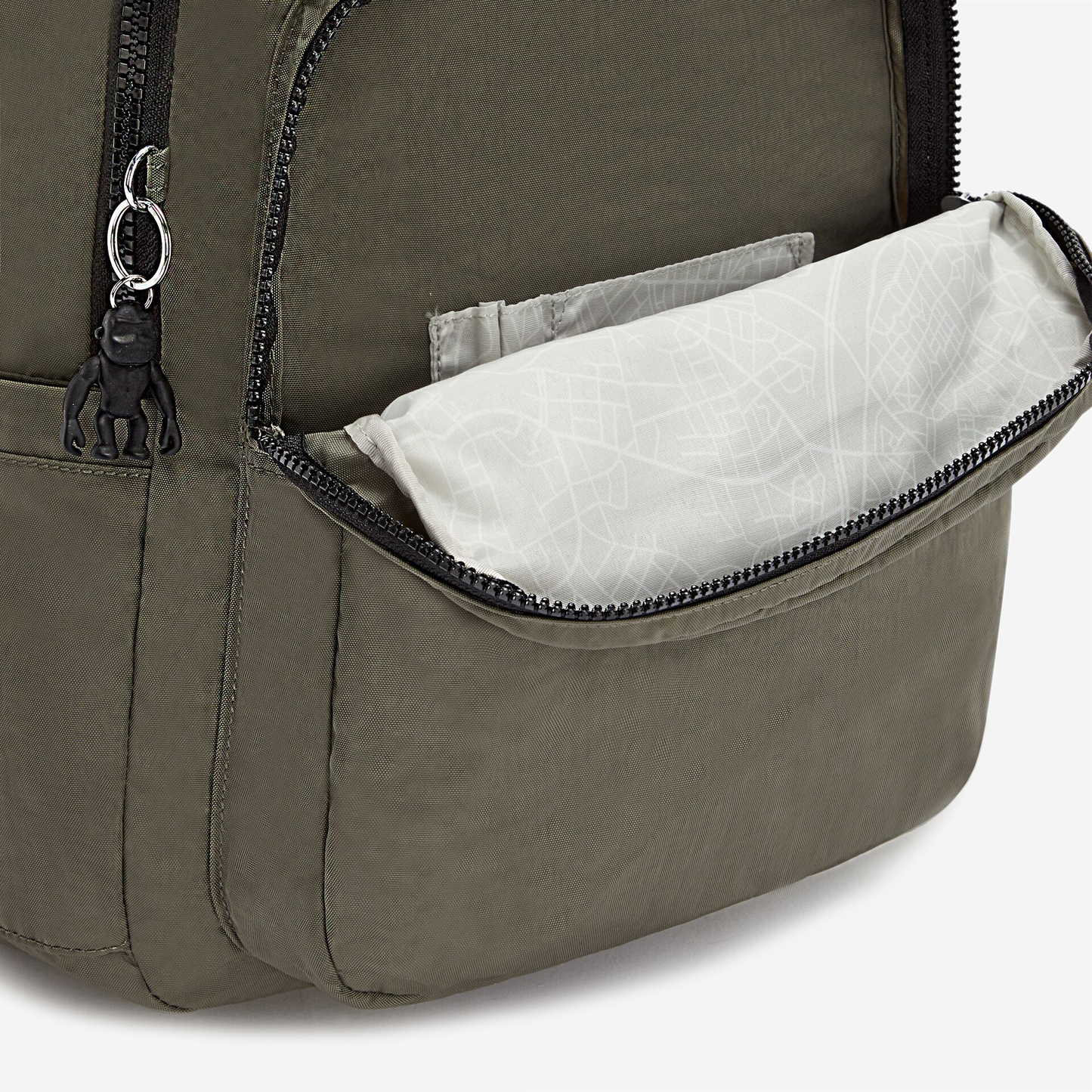 KIPLING Seoul Green Moss Large backpack I5210-88D