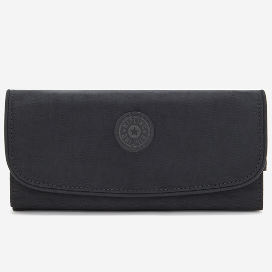 KIPLING Money Land Black Noir Large wallet I4191-P39