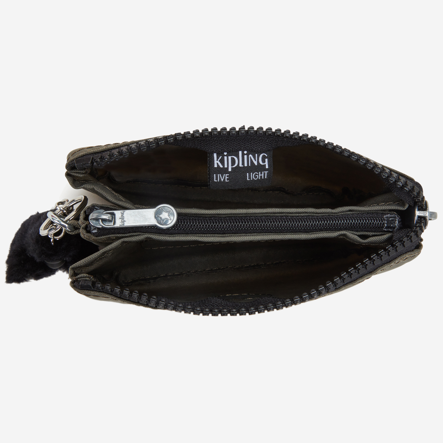 KIPLING Creativity S Green Moss Small purse 01864-88D