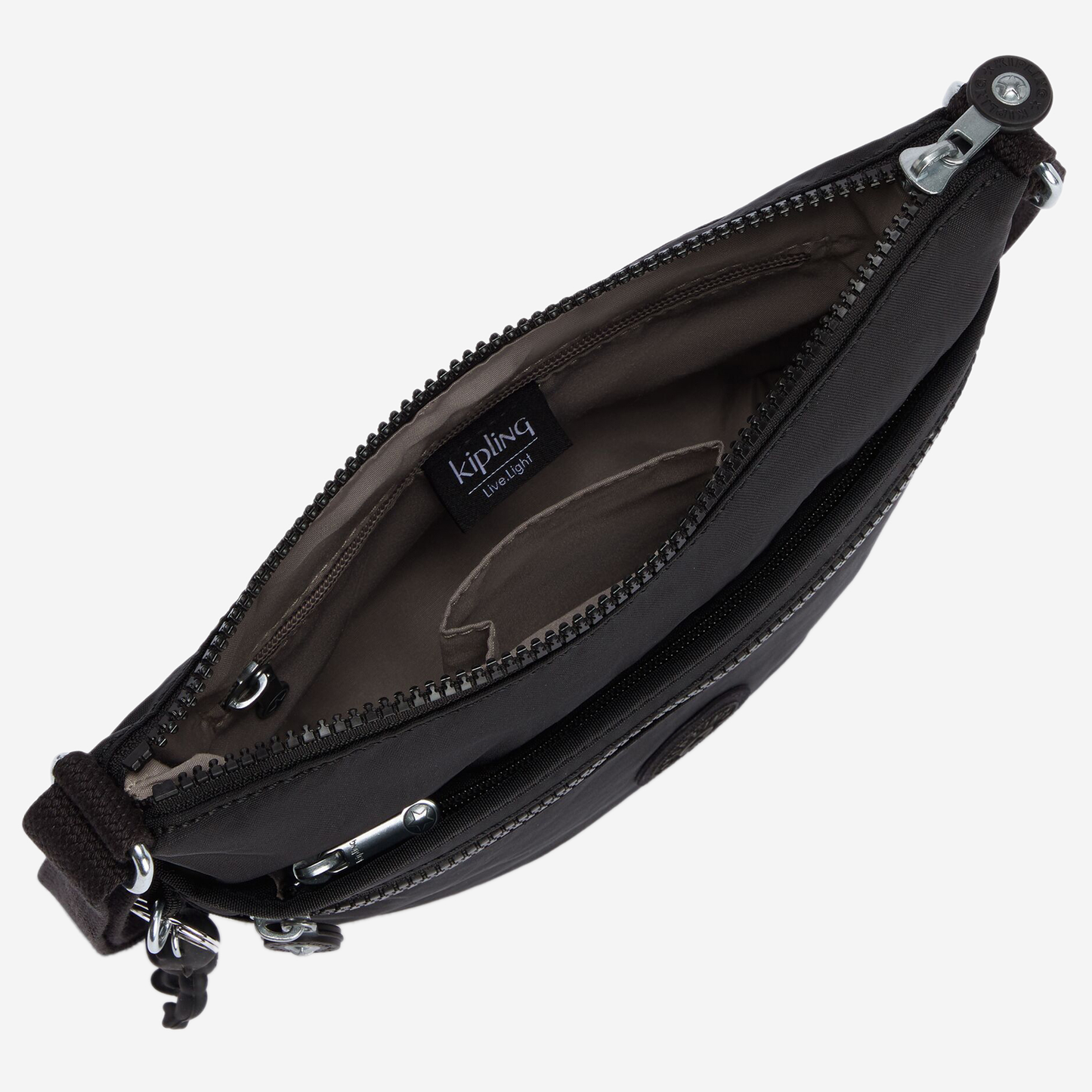KIPLING Arto S Black Noir Small crossbody 00070-P39