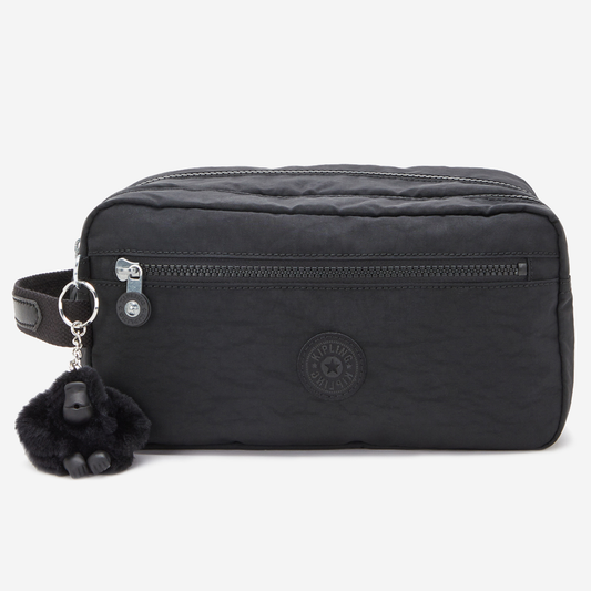 KIPLING Agot Black Noir Medium toiletry bag 13363-P39