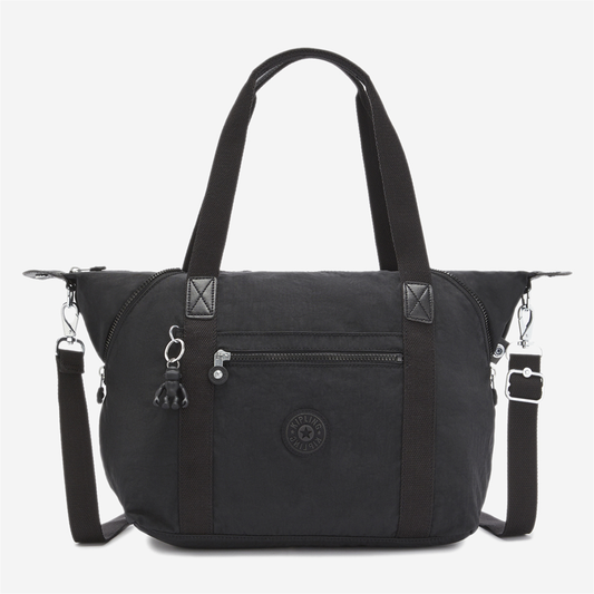 KIPLING Art Black Noir Medium tote (with removable shoulderstrap) 10619-P39