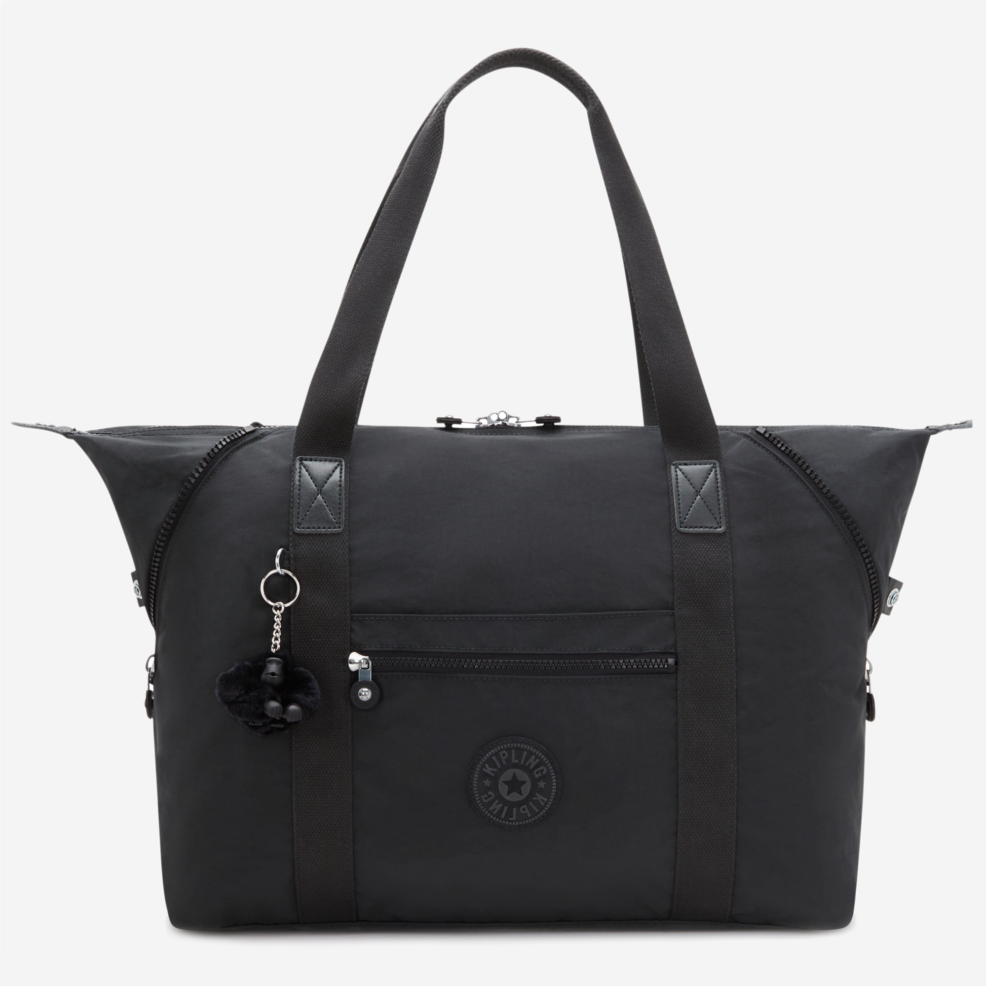 KIPLING Art M Black Noir Large tote 13405-P39
