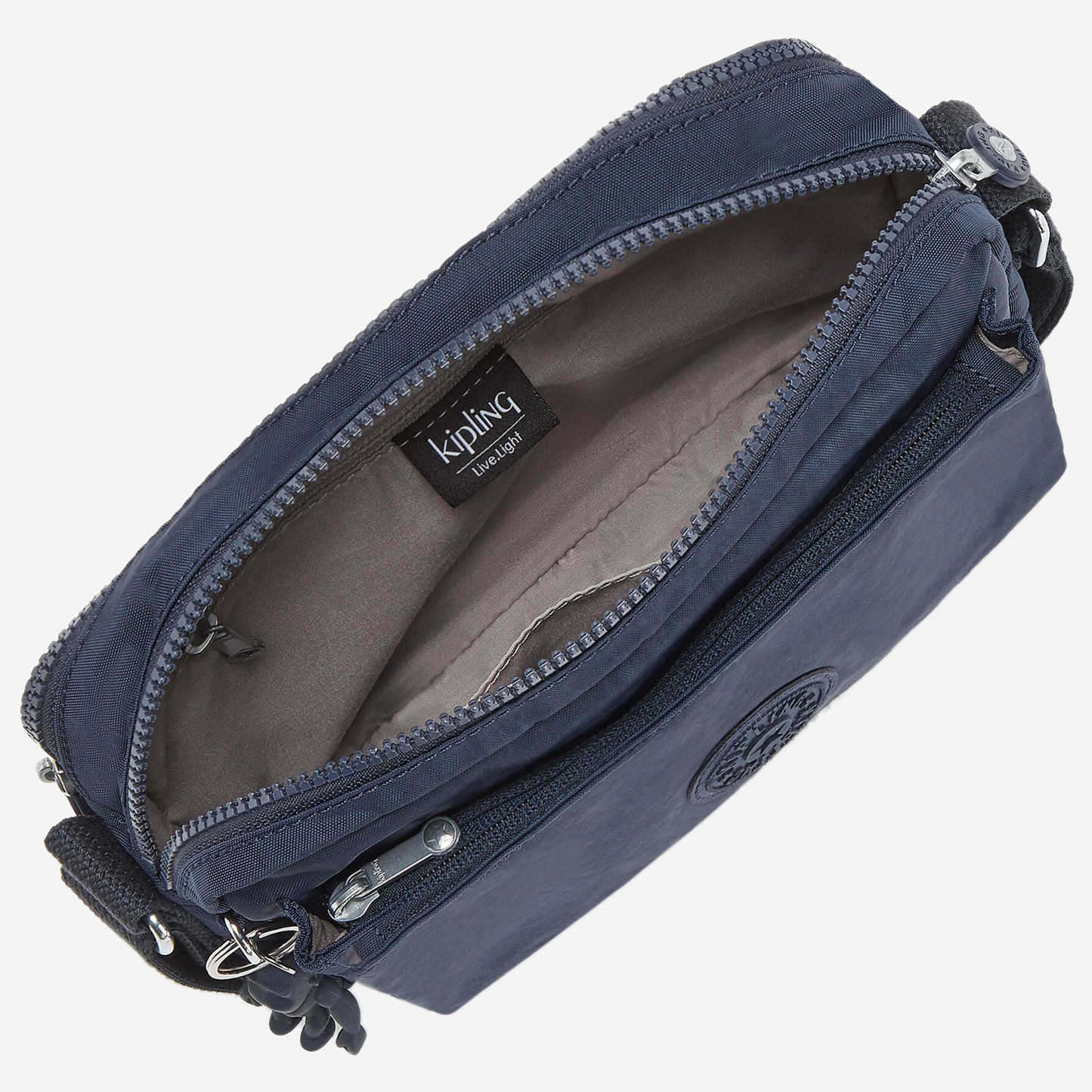 KIPLING Abanu M Blue Bleu 2 Medium crossbody I7076-96V