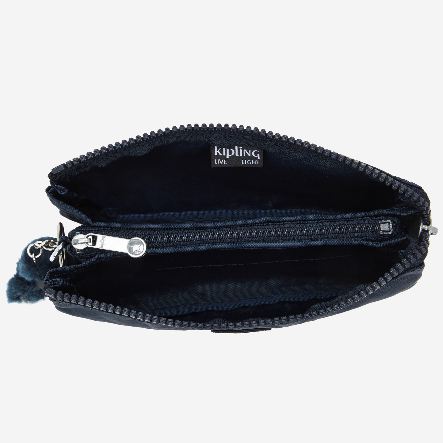 KIPLING Creativity L Blue Bleu 2 Large purse 13265-96V