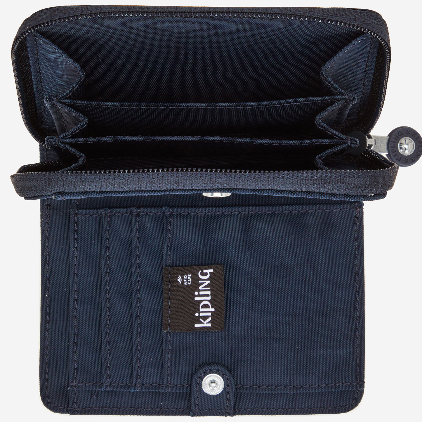 KIPLING Money Love Blue Bleu 2 Medium Wallet I3738-96V