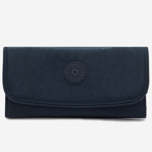 KIPLING Money Land Blue Bleu 2 Large wallet I4191-96V