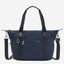 KIPLING Art Blue Bleu حقيبة يد متوسطة الحجم (مع حزام كتف قابل للإزالة) 10619-96V
