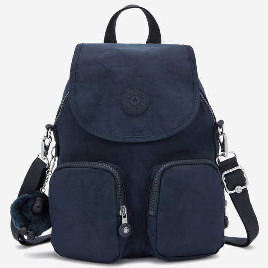 KIPLING Firefly Up Blue Bleu 2 Small backpack (convertible to shoulderbag) 12887-96V