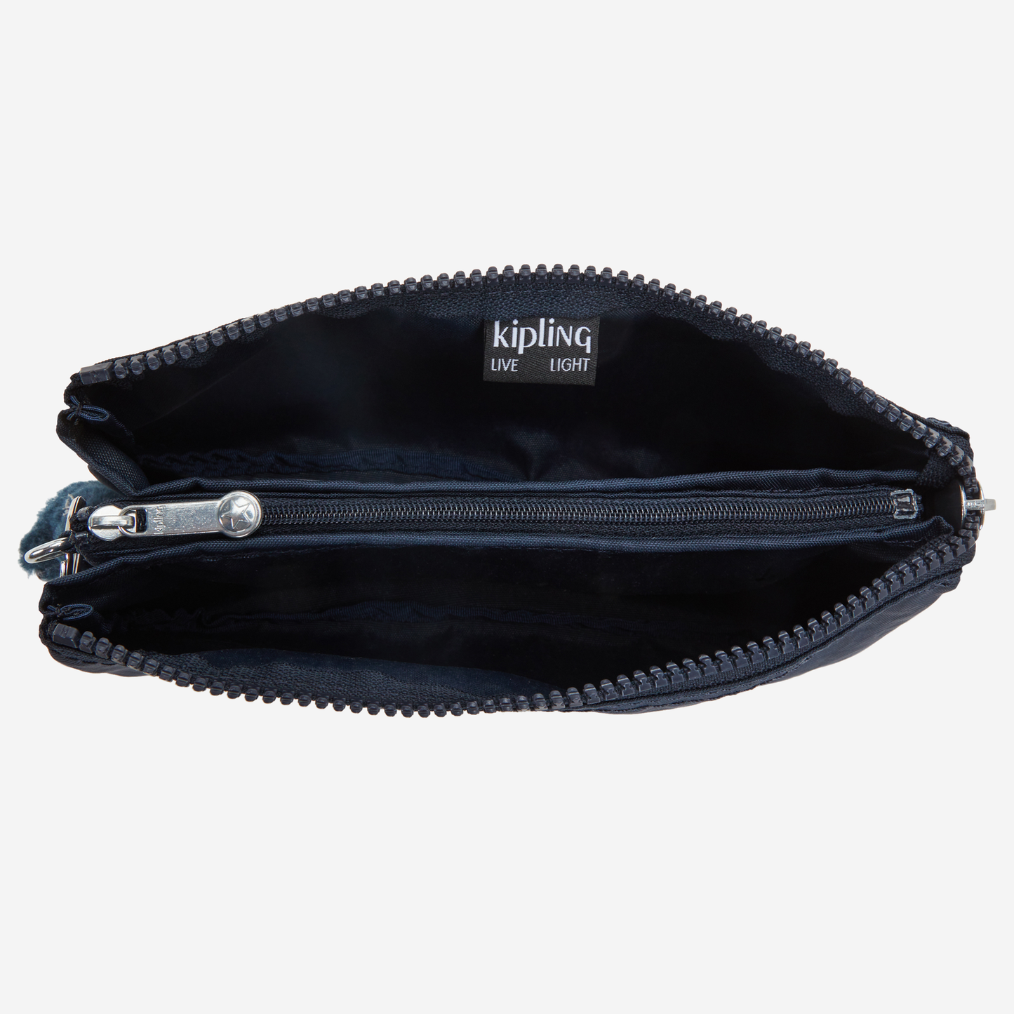 KIPLING Creativity Xl Blue Bleu 2 Extra large purse (with removable wristlet) 15156-96V