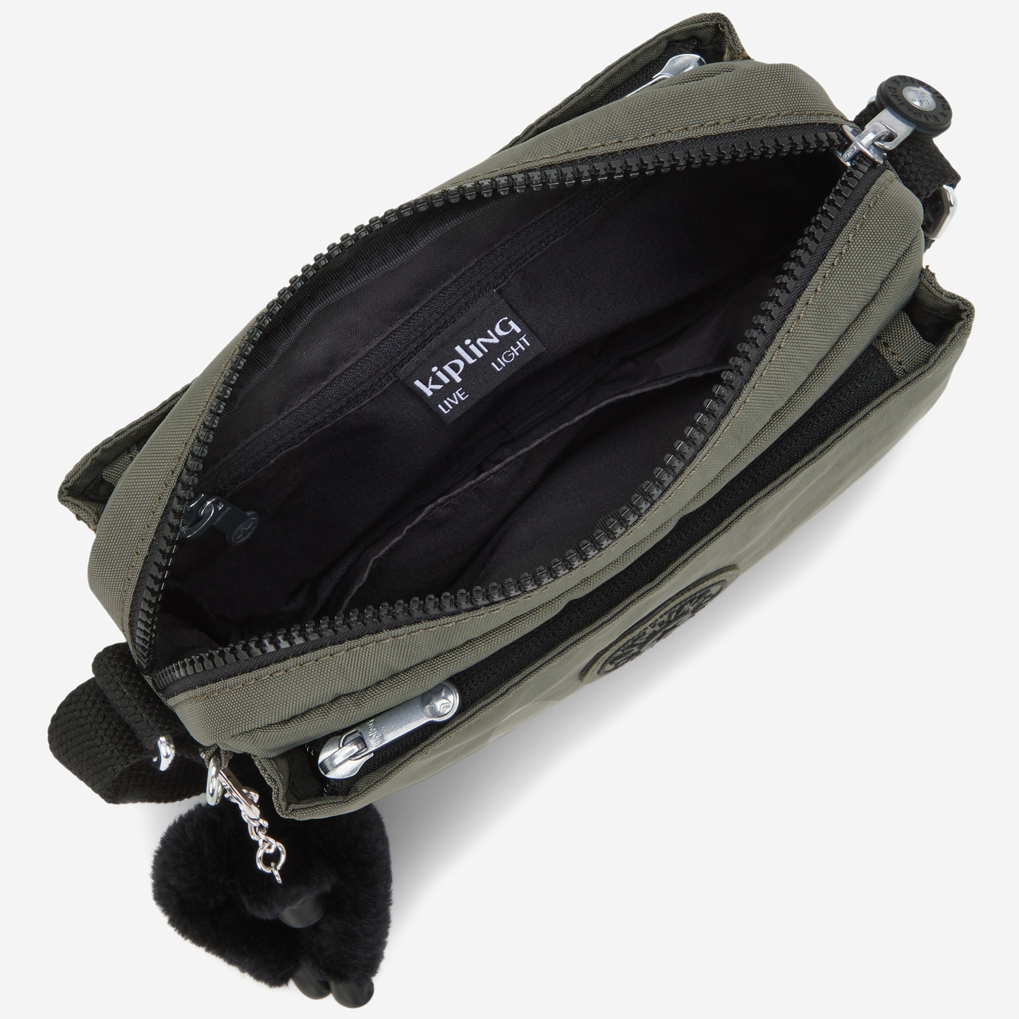 KIPLING Abanu Green Moss Small crossbody I4208-88D