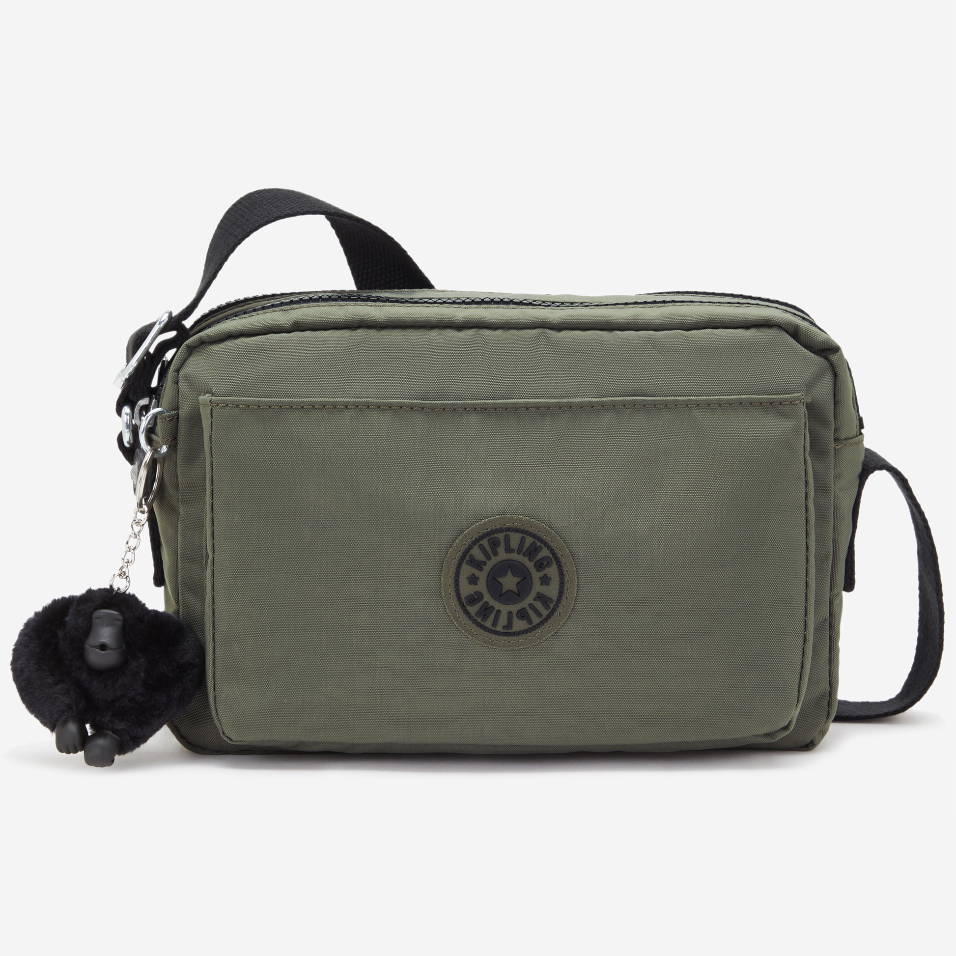 KIPLING Abanu M Green Moss Medium crossbody I7076-88D