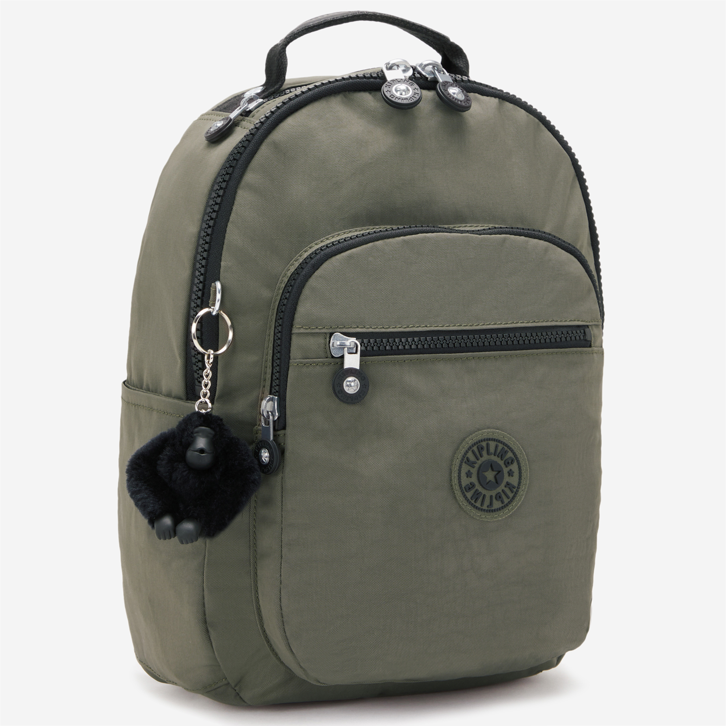 KIPLING Seoul S Green Moss Small backpack (with tablet compartment) I4082-88D