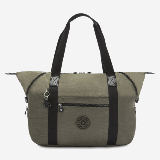 KIPLING Art M Green Moss Large tote 13405-88D
