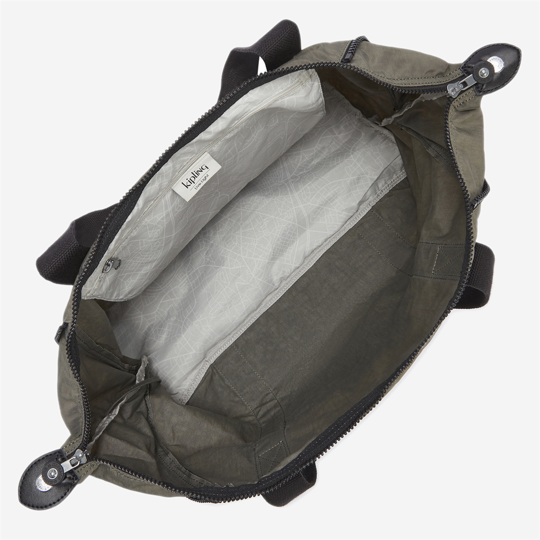 KIPLING Art M Green Moss Large tote 13405-88D