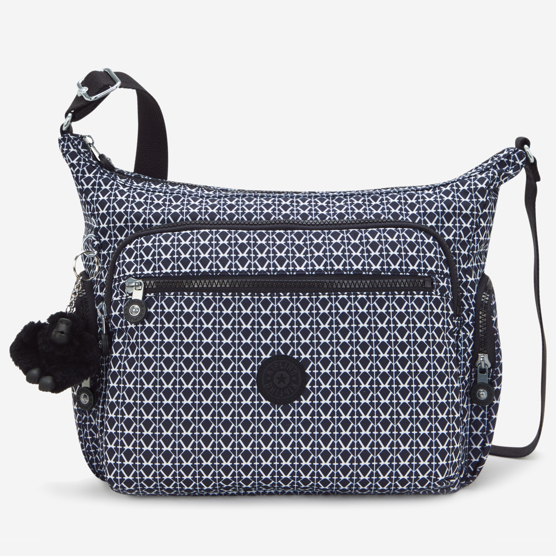KIPLING Gabbie Signature Print Large crossbody I3186-DD2