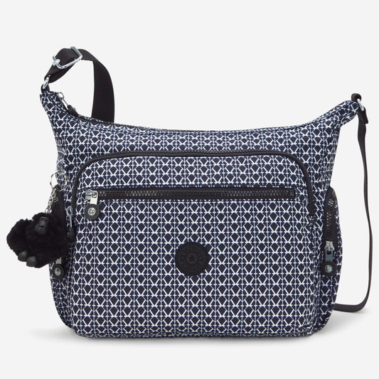 KIPLING Gabbie Signature Print Large crossbody I3186-DD2