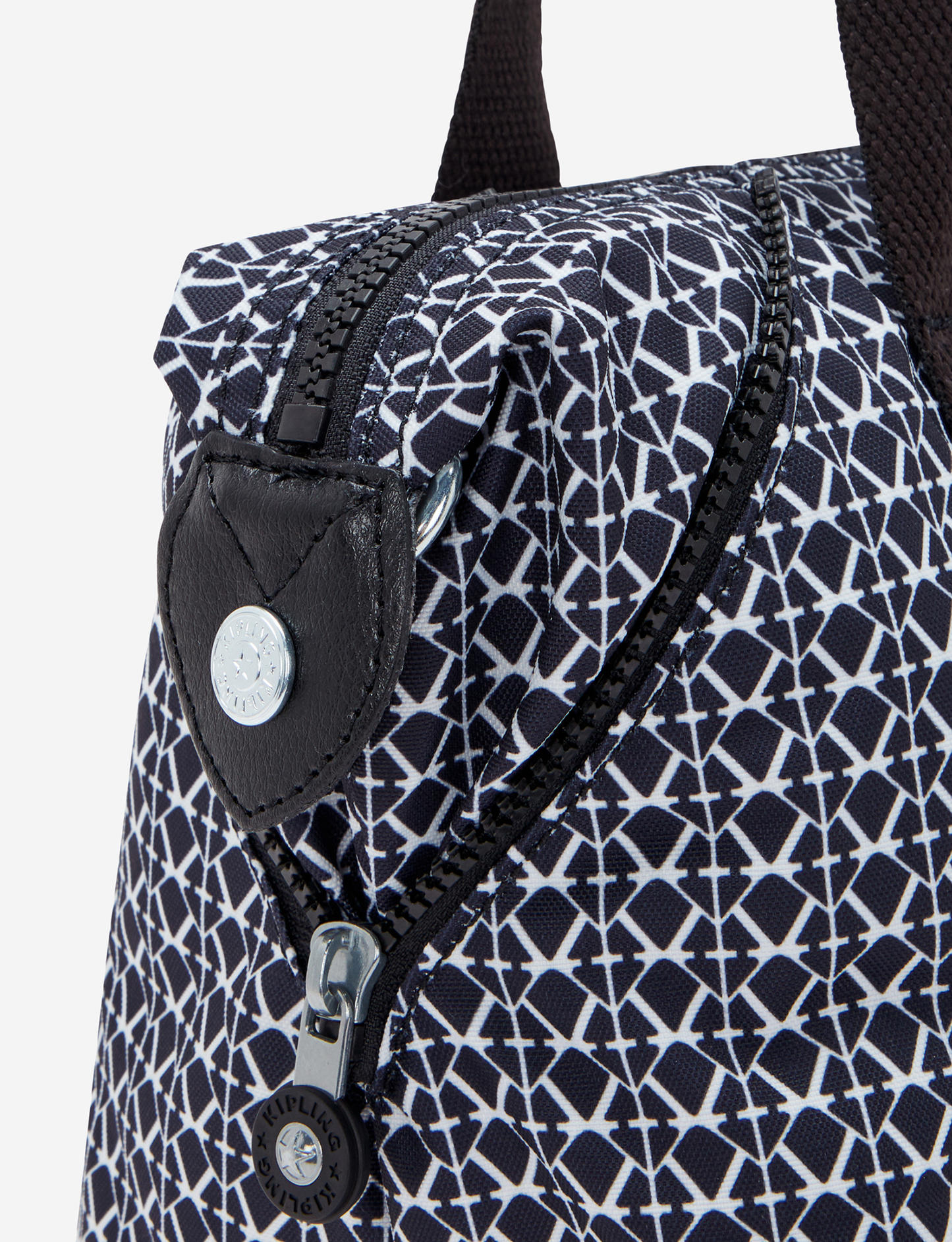 KIPLING حقيبة يد صغيرة بطبعة Art Mini Signature (مع حزام كتف قابل للإزالة) I5656-DD2