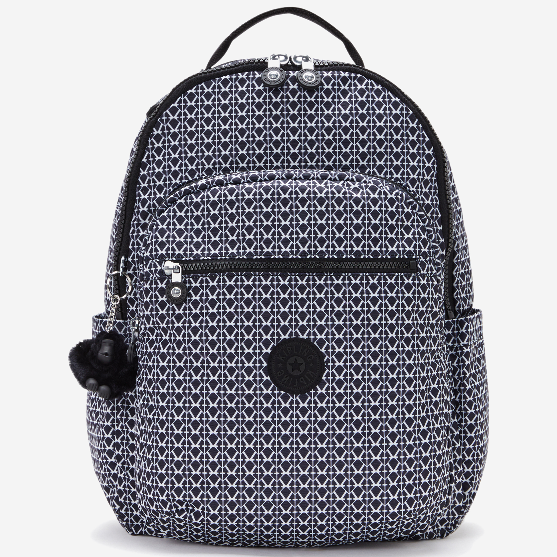 KIPLING Seoul Signature Print Large backpack I6269-DD2