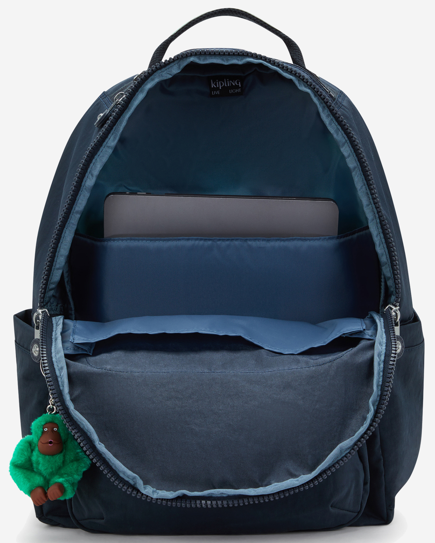 Kipling  Seoul Blue Green Bl Large Backpack I5140-CD7