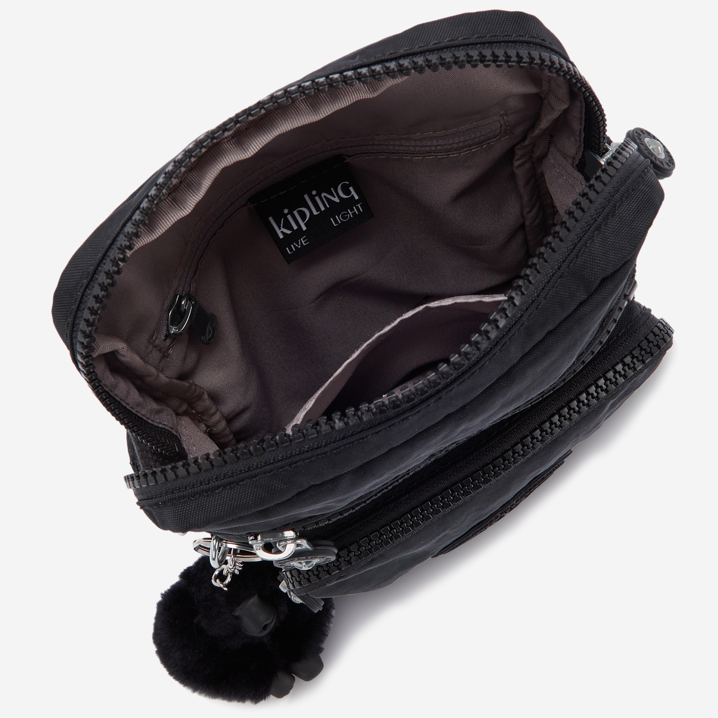 KIPLING Gunne Black Noir Small crossbody I3244-P39