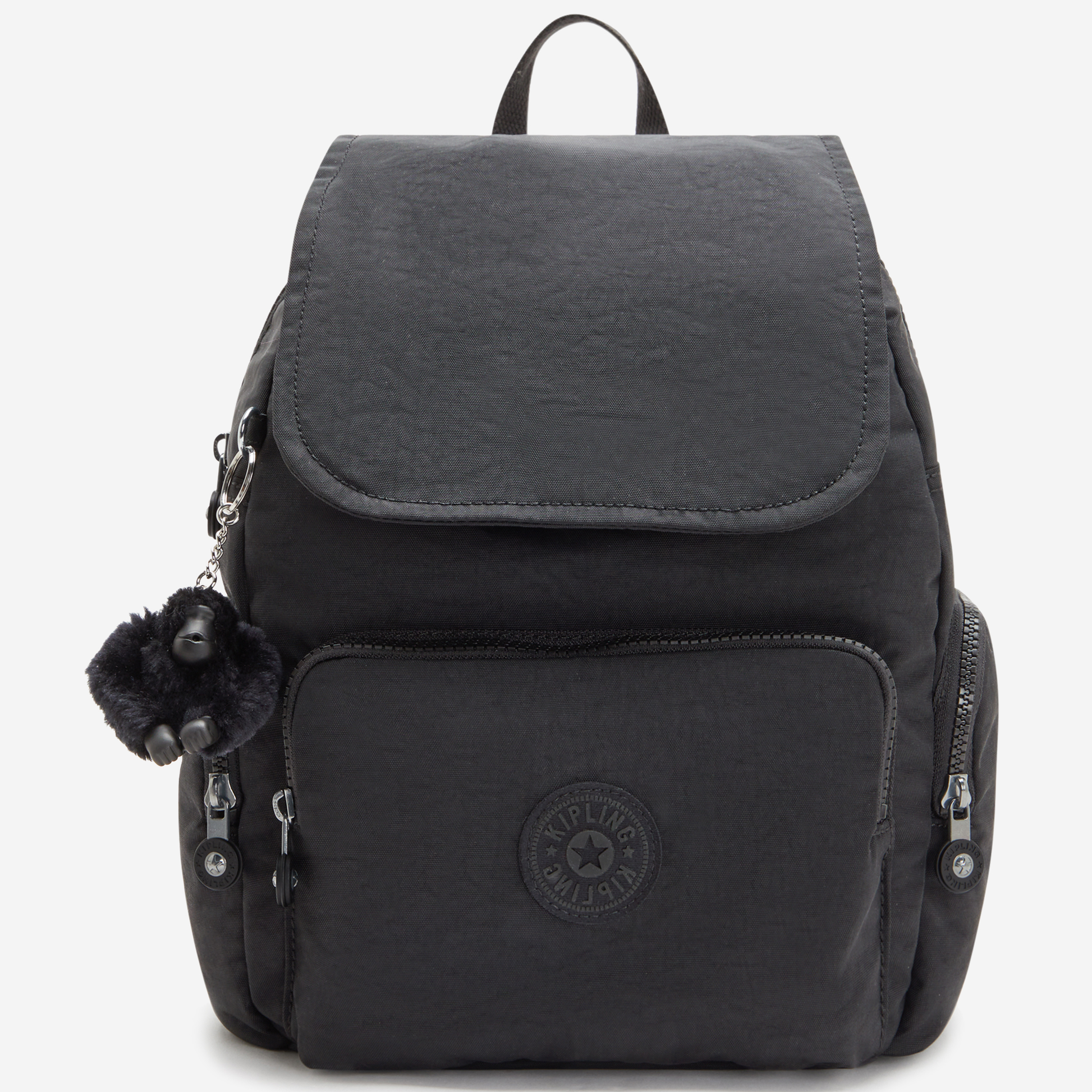 KIPLING City Zip S Black Noir Small backpack I3523-P39