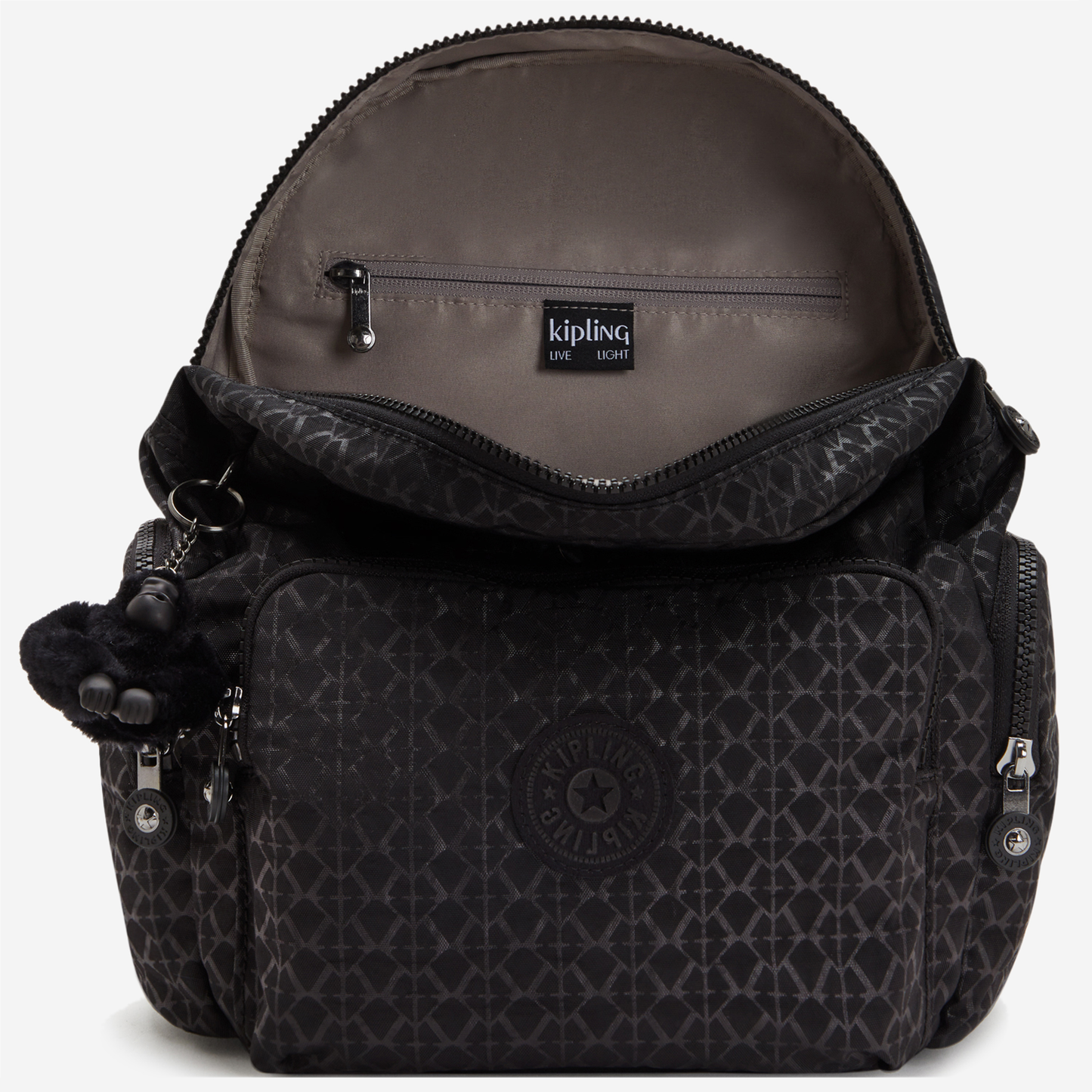 KIPLING City Zip S Signature Emb Small backpack I5634-K59