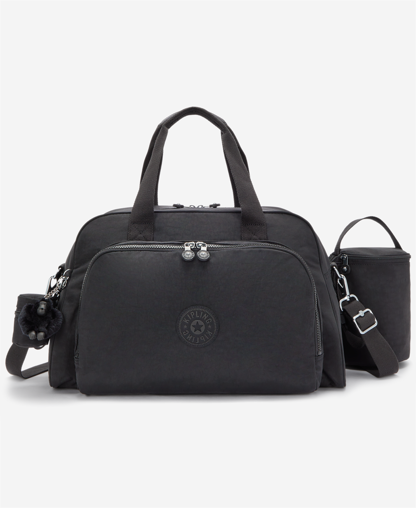 KIPLING Camama Black Noir Large baby bag (with changing mat) 10153-P39