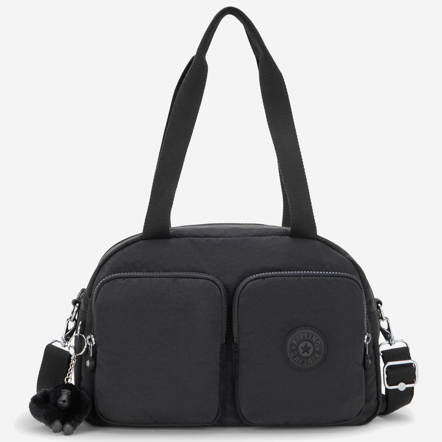 KIPLING Cool Defea Black Noir Medium shoulderbag (with removable shoulderstrap) I2849-P39