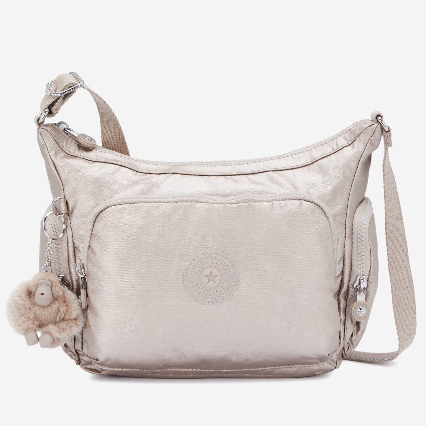 KIPLING Gabb S Metallic Glow Medium crossbody I4611-48I