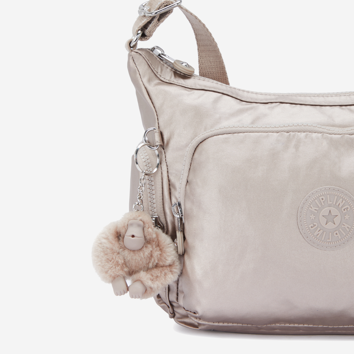 KIPLING Gabb S Metallic Glow Medium crossbody I4611-48I