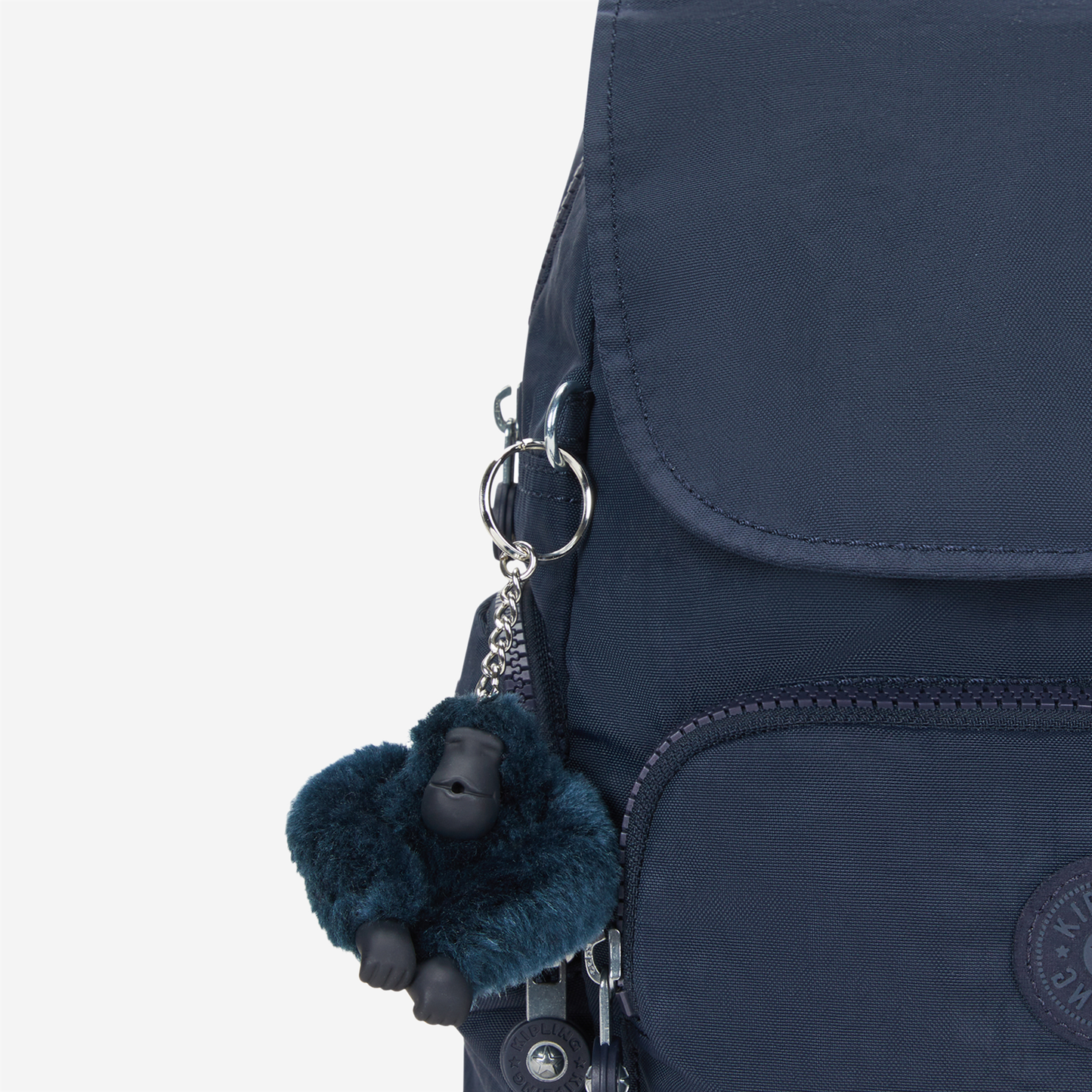 KIPLING City Zip Mini Blue Bleu 2 Mini Backpack with Adjustable Straps I6046-96V