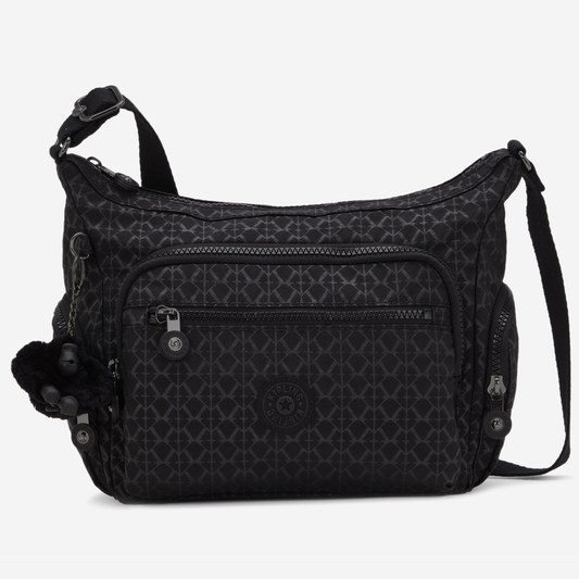 KIPLING Gabbie S Signature Emb Medium crossbody I2532-K59