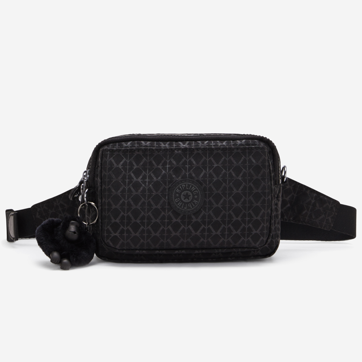 KIPLING Abanu Multi Signature Emb Small crossbody convertible to waistbag (with removable shoulderstrap) I3492-K59