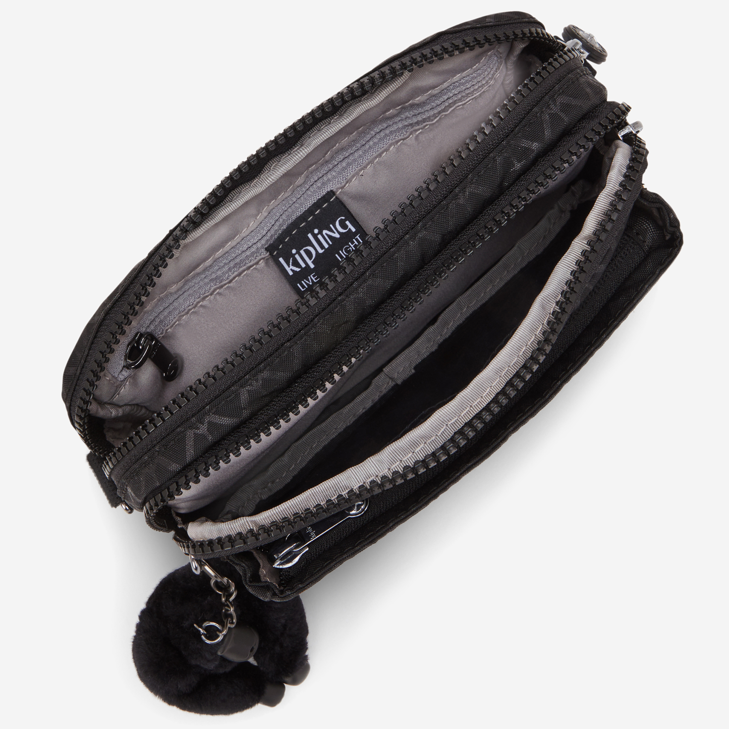 KIPLING Abanu Multi Signature Emb Small crossbody convertible to waistbag (with removable shoulderstrap) I3492-K59