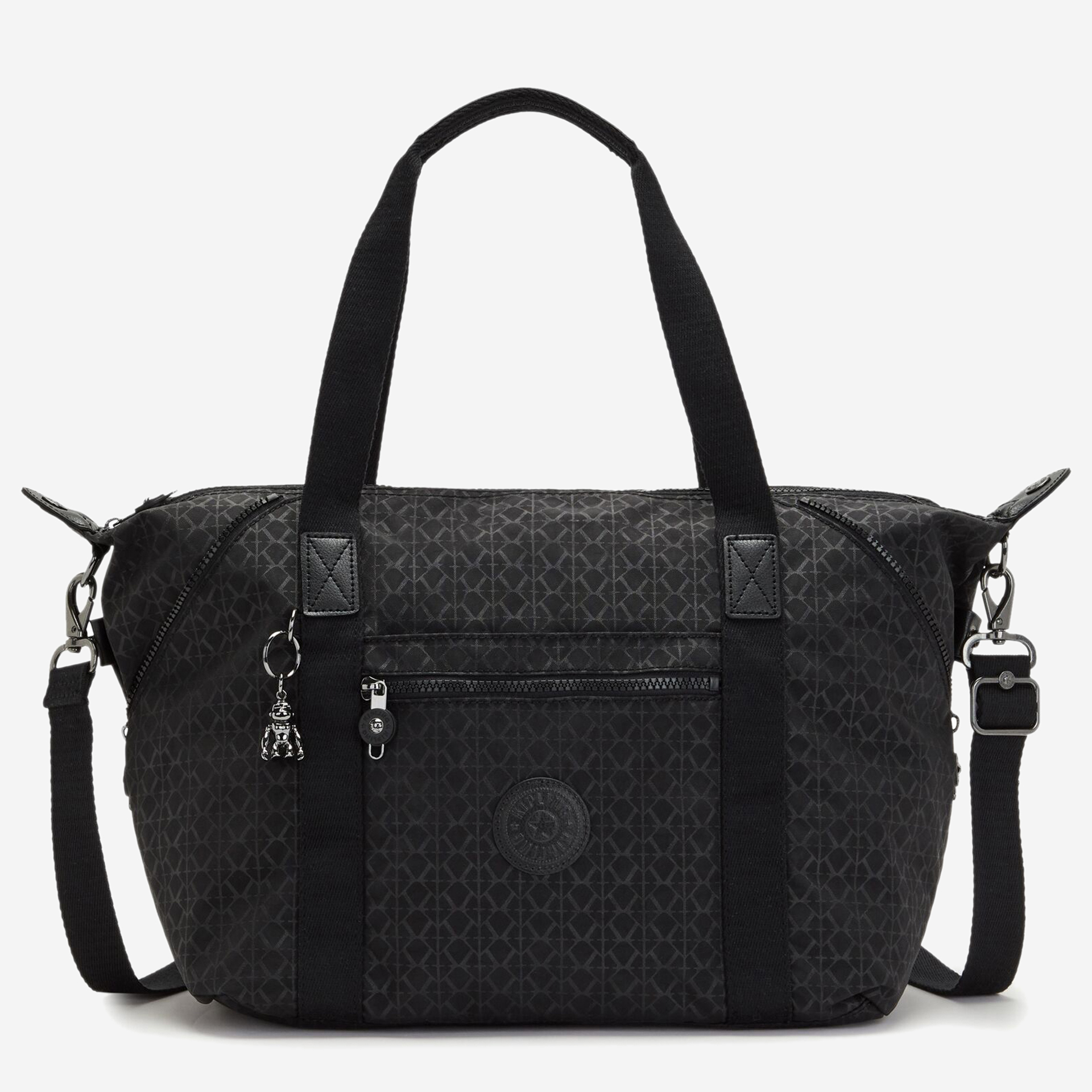 KIPLING Art Signature Emb Medium tote (with removable shoulderstrap) 21091-K59