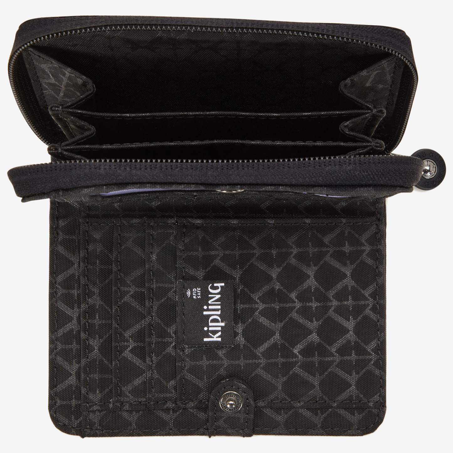 KIPLING Money Love Signature Emb Medium Wallet I7276-K59