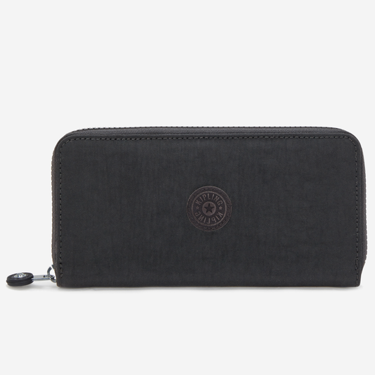 KIPLING Money World Black Noir Large wallet I5411-P39