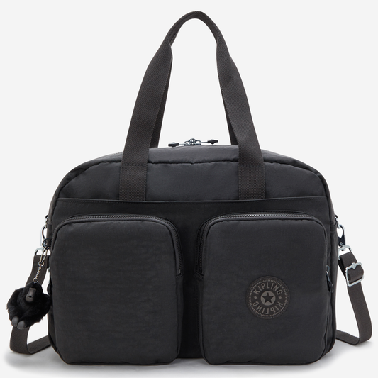 KIPLING Defea Xl Black Noir Medium weekender I3958-P39