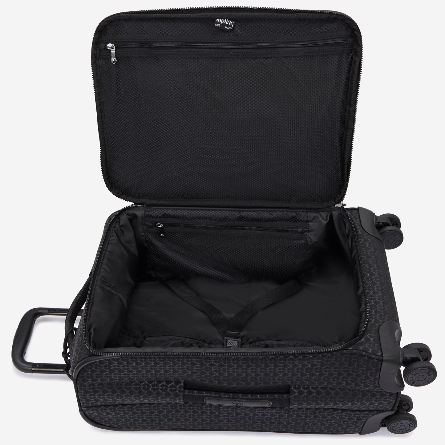 KIPLING New Youri Spin S Signature Emb Small wheeled luggage I7971-K59