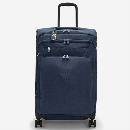 KIPLING New Youri Spin M Blue Bleu 2 Medium expandable wheeled luggage I7706-96V