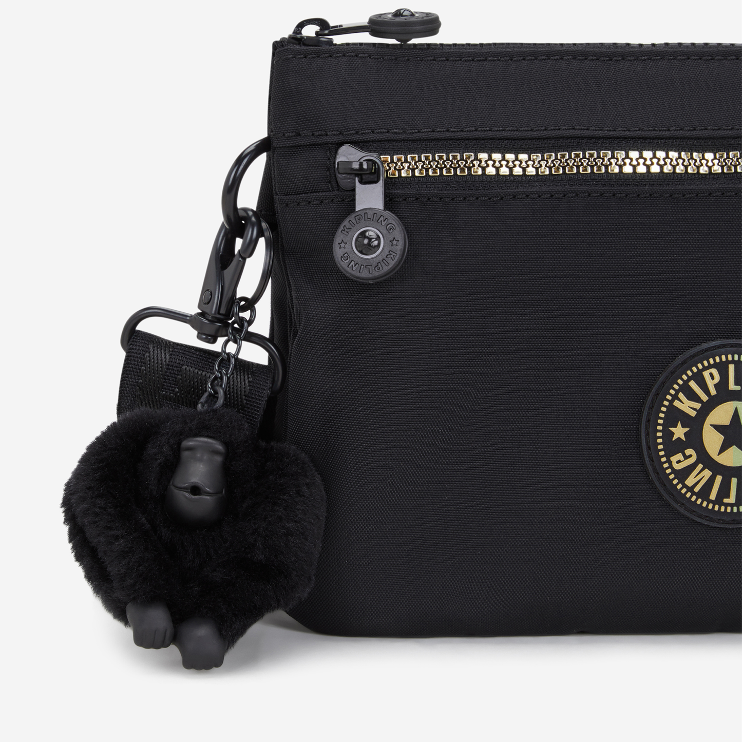 KIPLING Riri Zip Glorious Gold Small crossbody (with removable shoulderstrap) I4745-1BG