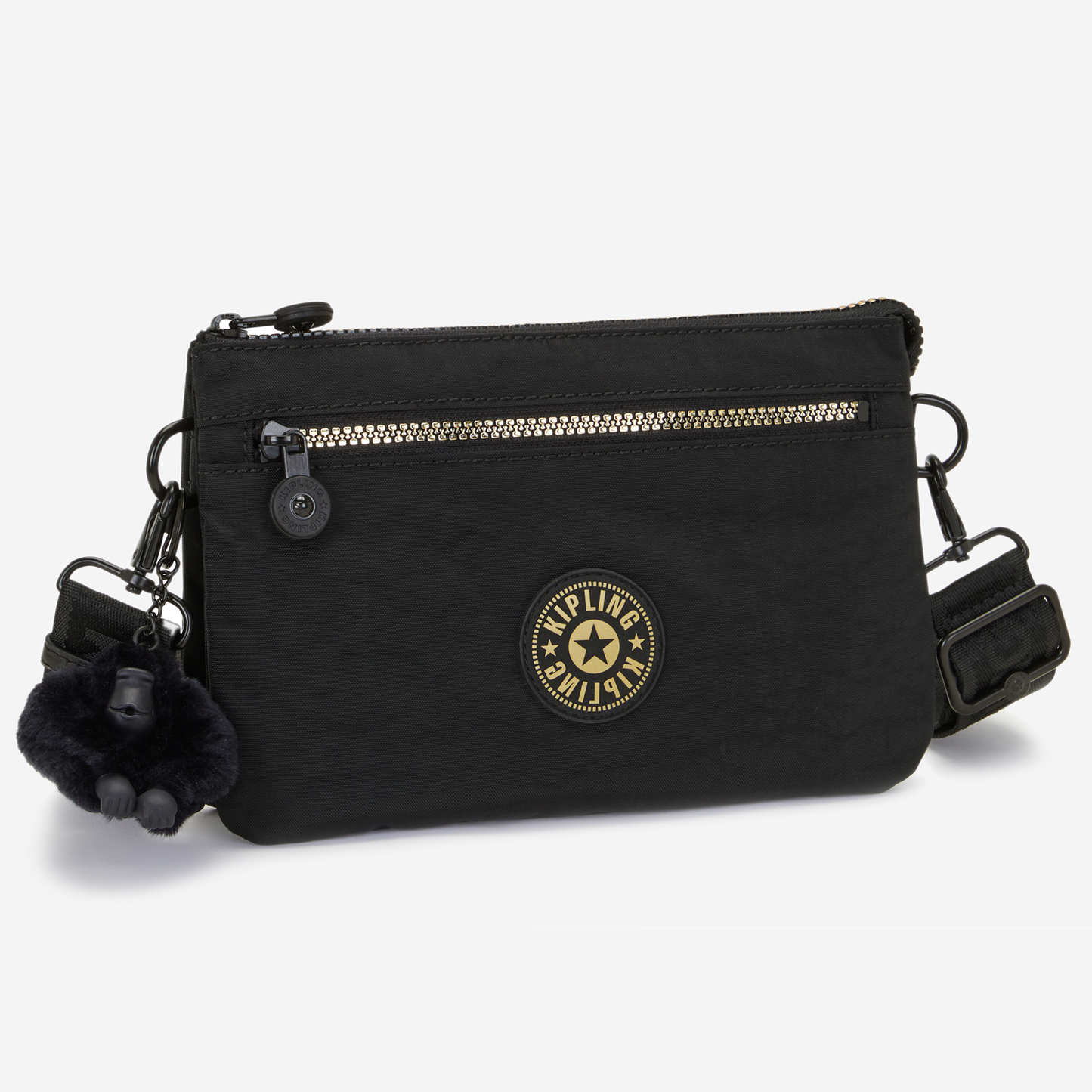 KIPLING Riri Zip Glorious Gold Small crossbody (with removable shoulderstrap) I4745-1BG