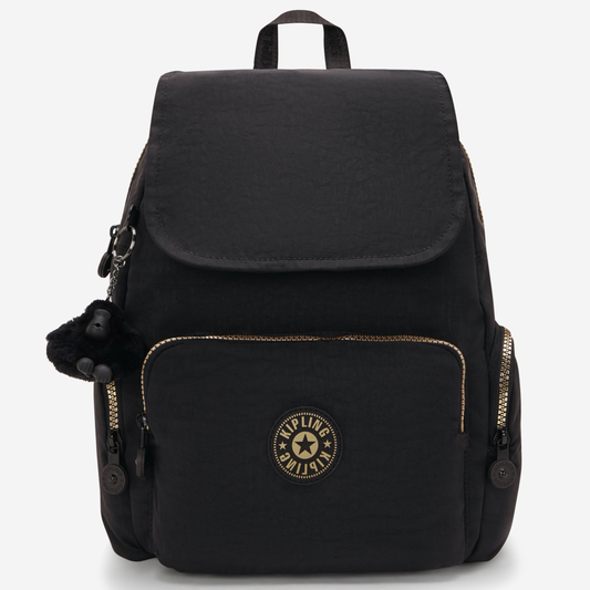 KIPLING City Zip S Glorious Gold Small backpack I7354-1BG