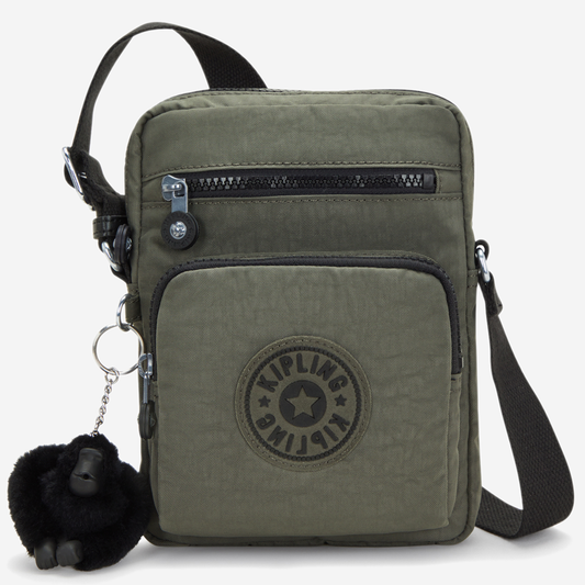 KIPLING Gunne Green Moss Small crossbody I3244-88D